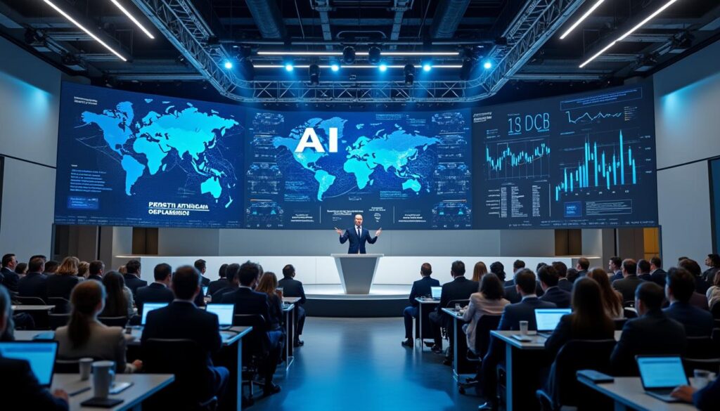 découvrez comment l'intelligence artificielle transforme la gestion d'événements dans le secteur financier : efficacité, automatisation, analyse de données en temps réel et innovation au service de la finance.