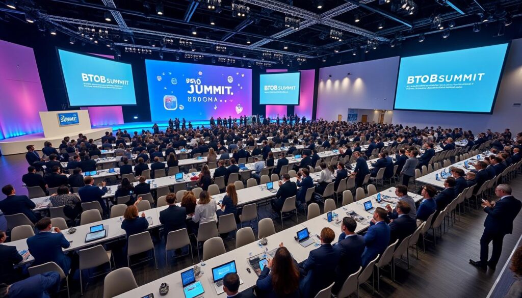 participez au btob summit 2018, l'événement incontournable dédié aux professionnels du marketing, de la vente et du digital btob. découvrez les dernières tendances, assistez à des conférences inspirantes et développez votre réseau avec des experts du secteur.