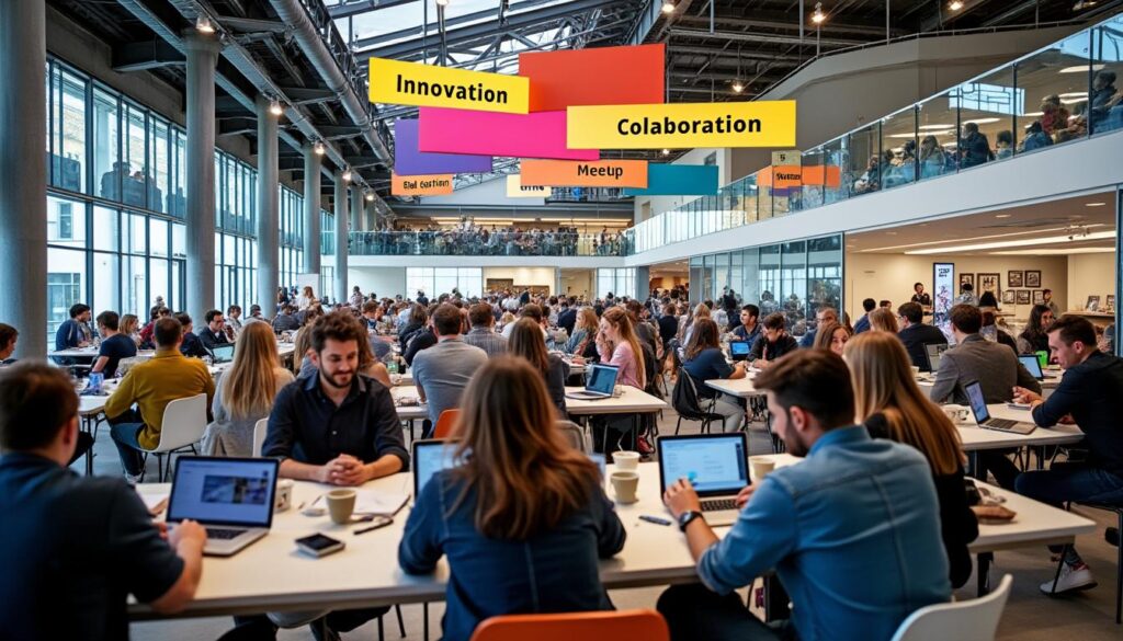 participez au meetup event talk4 à station f et échangez avec des professionnels passionnés autour de l'innovation et de l'entrepreneuriat. rejoignez-nous pour une soirée inspirante !