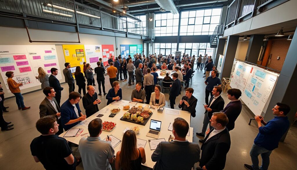 participez à la pitch party chez p factory le 28 janvier 2016 et découvrez des startups innovantes qui présentent leurs projets devant un public et des investisseurs. un événement incontournable pour réseauter et s’inspirer !