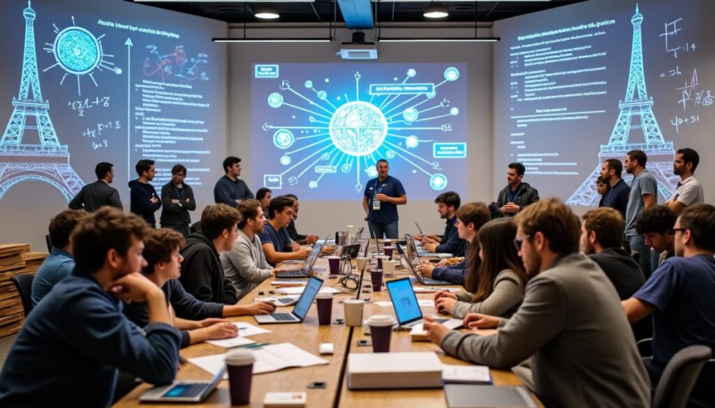 participez au startup weekend artificial intelligence paris 2018 : un événement unique pour les passionnés d'ia souhaitant concrétiser leurs idées, rencontrer des experts et collaborer sur des projets innovants en intelligence artificielle.