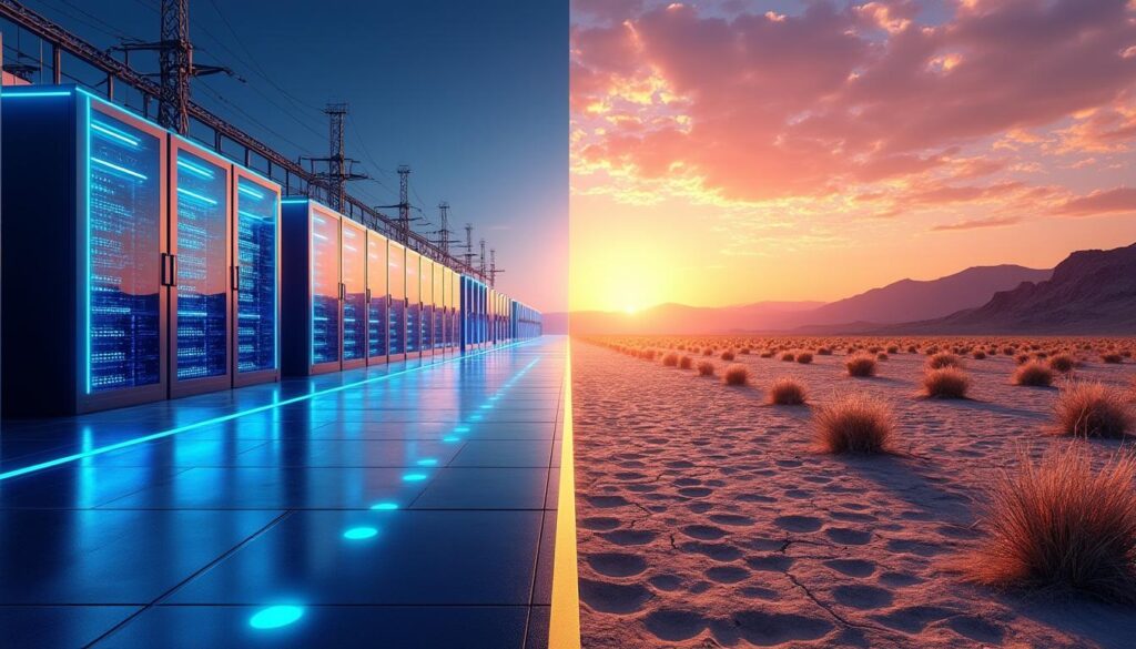 découvrez comment l’essor des centres de données contribue à la pénurie d’eau aux états-unis. analyse de l’impact environnemental du numérique sur les terres américaines.