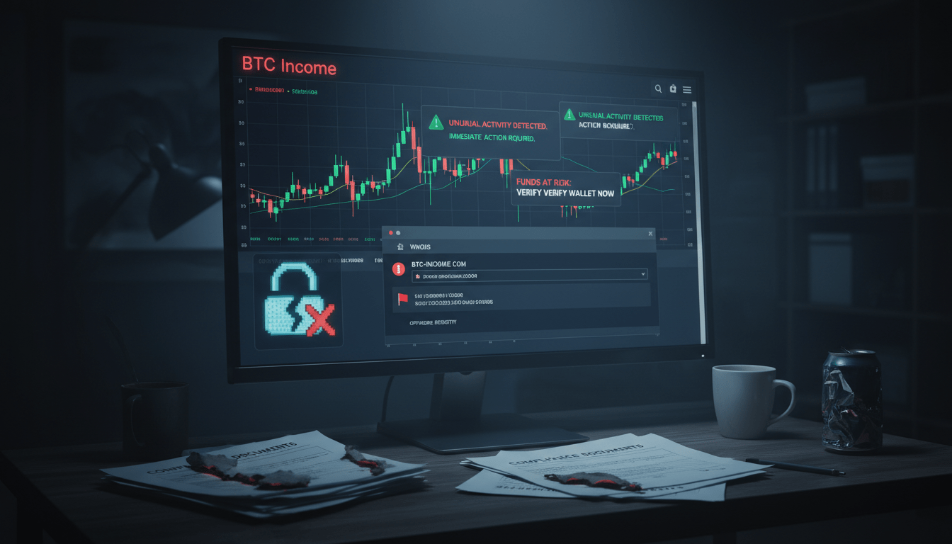 découvrez notre avis complet sur btc income en 2026 : une plateforme fiable pour investir en bitcoin ou une arnaque à éviter ? analyse détaillée, avantages et risques.
