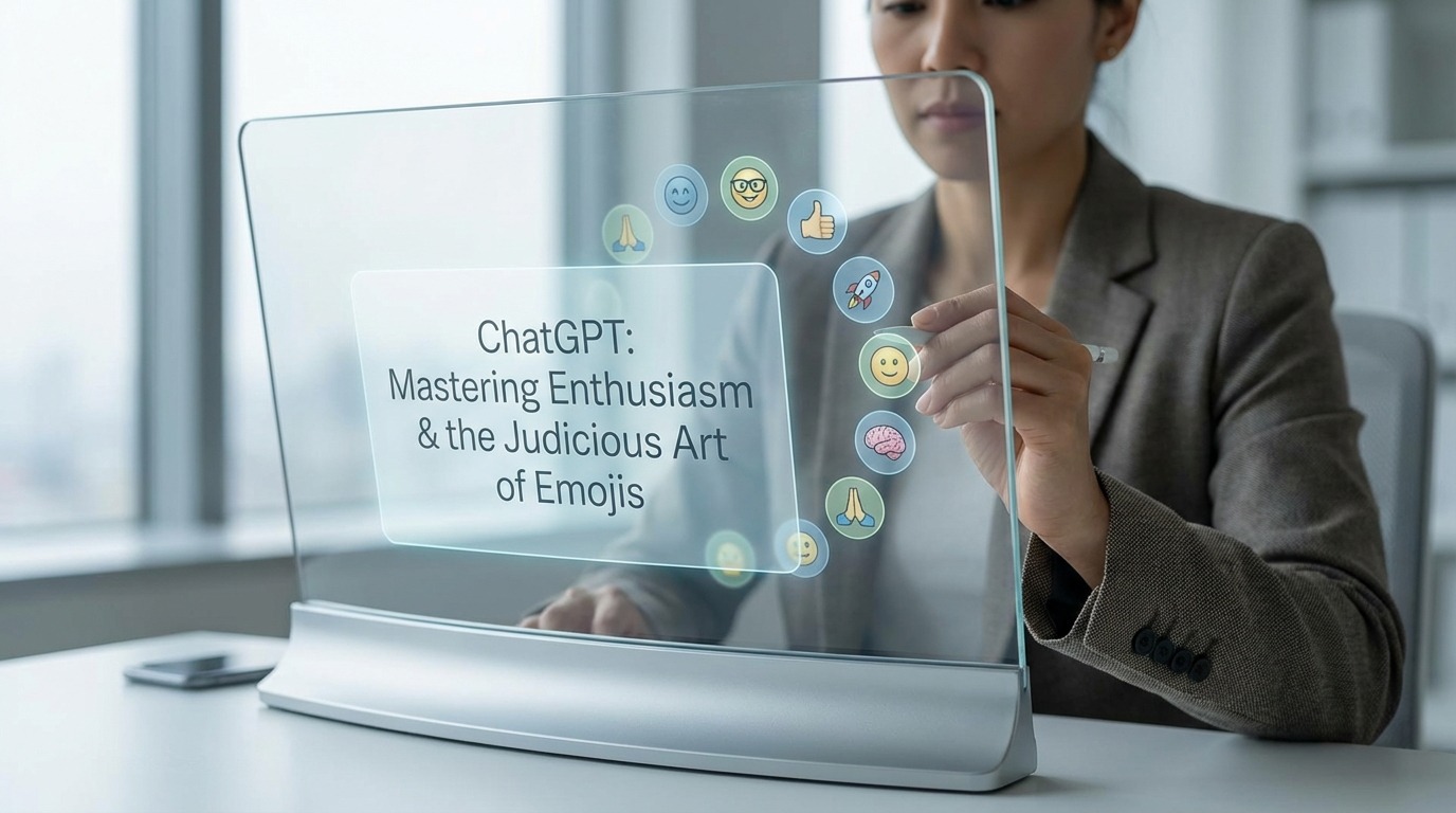 découvrez comment utiliser chatgpt avec modération et maîtriser l'art subtil des emojis pour enrichir vos conversations en ligne de manière élégante et efficace.