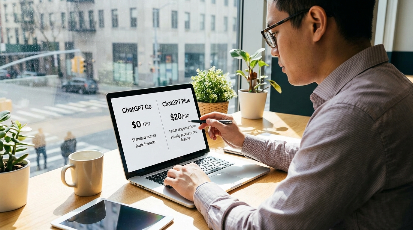 explorez chatgpt go par openai : découvrez ses tarifs, ses fonctionnalités innovantes et comment il se compare à chatgpt plus pour choisir la meilleure option.
