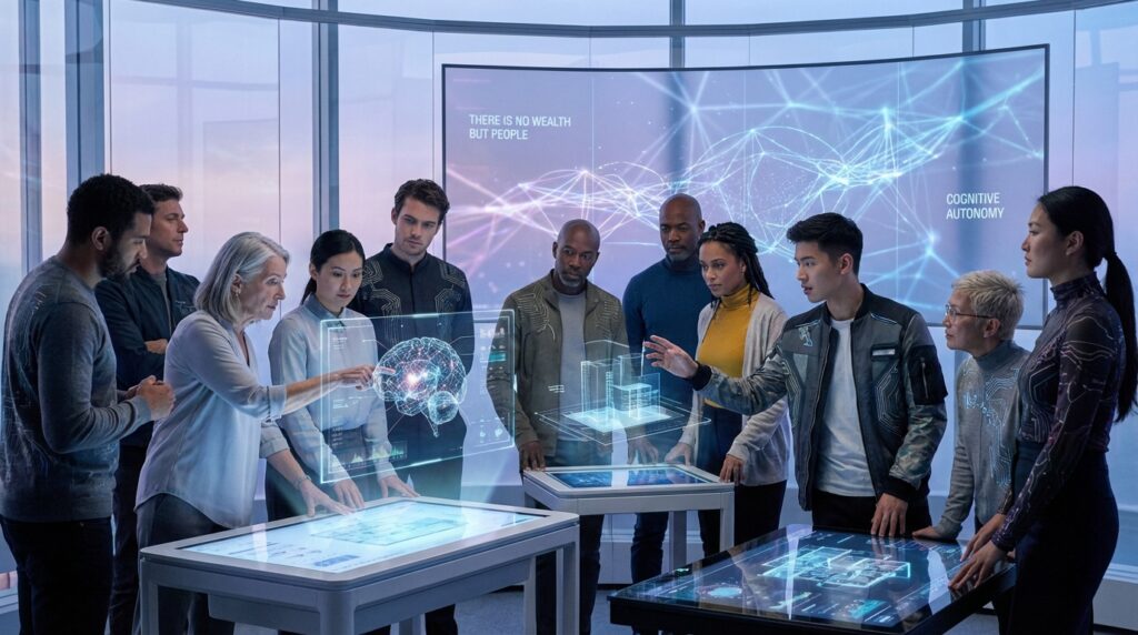 découvrez comment l'autonomie cognitive peut renforcer la souveraineté numérique en valorisant le capital humain, car il n'est de richesse que d'hommes.