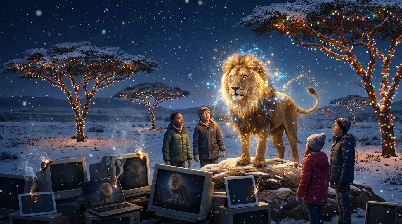 découvrez comment le noël magique du roi lion a provoqué une panne de pc et émerveillé les enfants avec des surprises inoubliables.