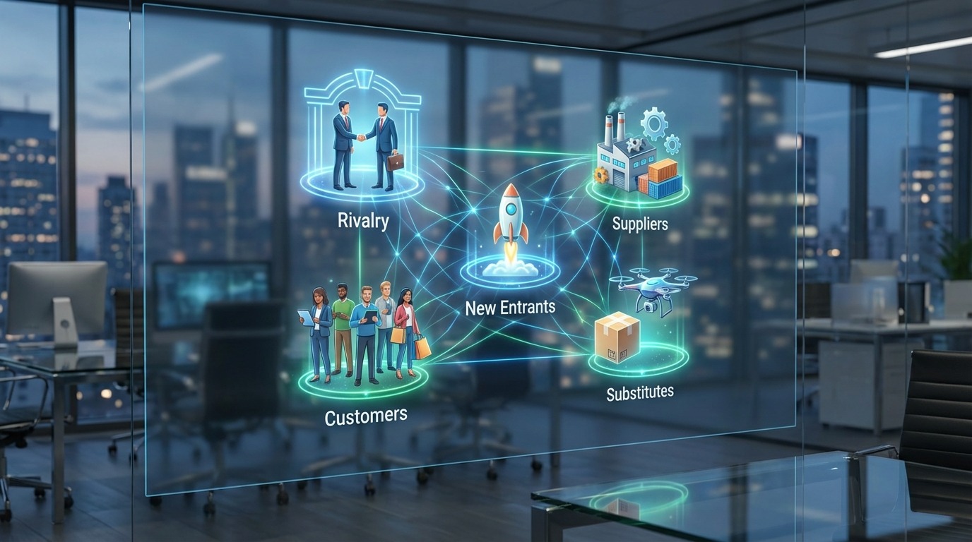 découvrez comment analyser le micro environnement de votre entreprise grâce aux 5 forces qui influencent votre business et prenez des décisions stratégiques éclairées.