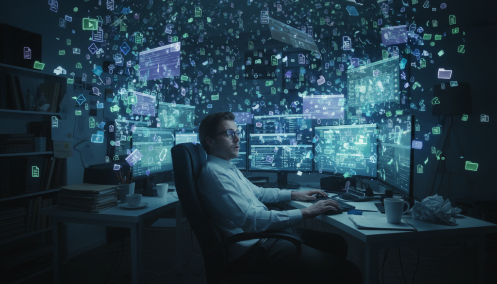 découvrez la syllogomanie numérique, un trouble où la conservation excessive de fichiers numériques devient pathologique, impactant la vie quotidienne et la santé mentale.