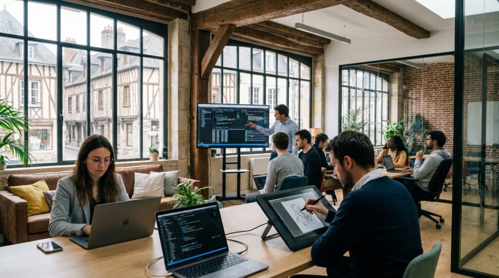 explorez à troyes les métiers du numérique et plongez dans un univers innovant et passionnant, idéal pour votre avenir professionnel.