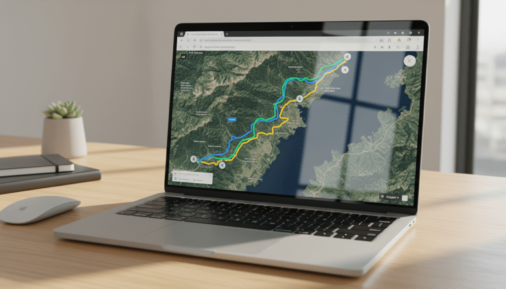 apprenez à importer facilement un itinéraire au format gpx dans google maps pour planifier vos trajets avec précision et simplicité.