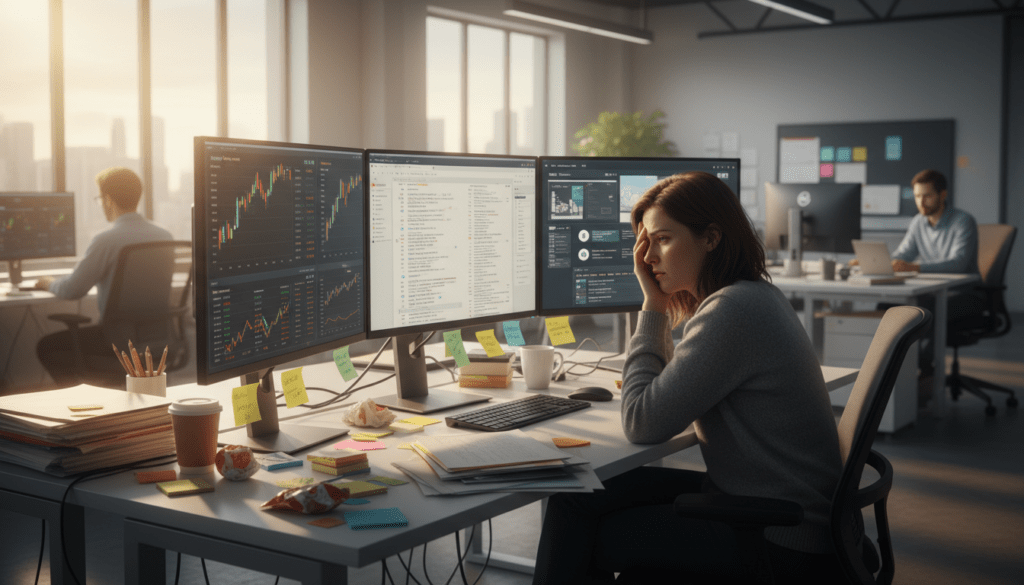 découvrez comment l'infobésité impacte la productivité en entreprise et explorez les solutions pour maîtriser le désordre numérique afin d'optimiser votre efficacité au travail.