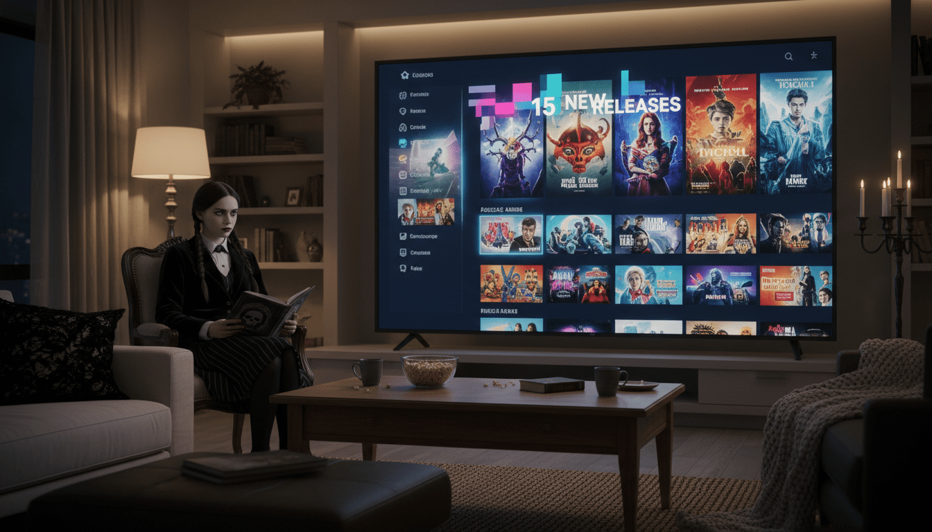 découvrez les nouveautés netflix du moment : 15 sorties incontournables et la saison 2 très attendue de mercredi, pleine de suspense et d'aventures captivantes.