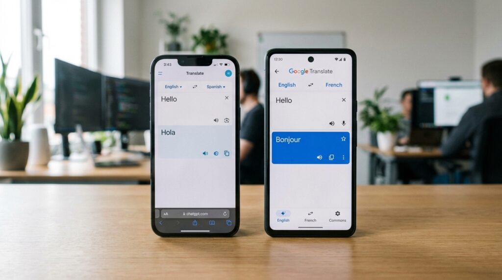 découvrez chatgpt translate, la nouvelle innovation d'openai qui révolutionne la traduction en ligne et défie google traduction avec une précision et une fluidité inédites.