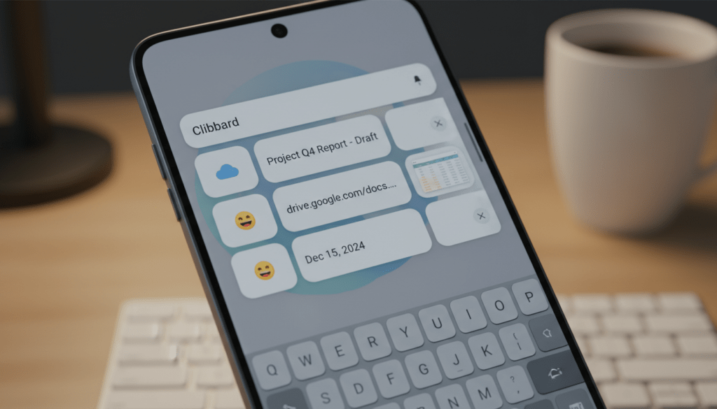 découvrez comment récupérer facilement un document depuis le presse-papier samsung et optimiser votre gestion de fichiers sur mobile.