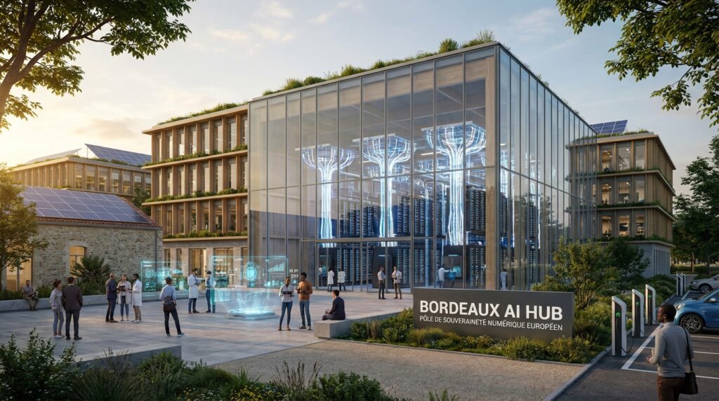 découvrez le supercalculateur et le campus de l’ia à bordeaux, un hub numérique souverain unique en france et en europe, symbole d'innovation et de collaboration pour un projet d'envergure.