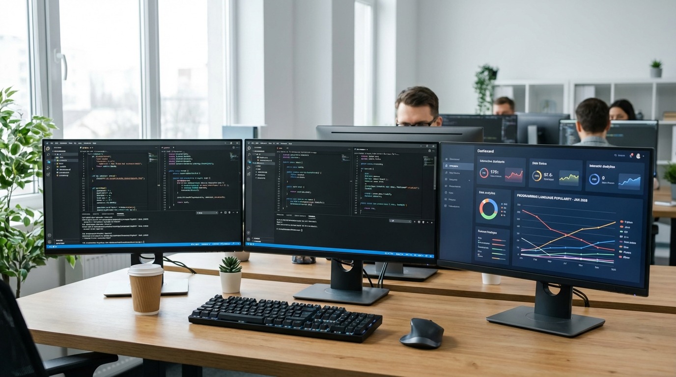 découvrez le top 20 des langages de programmation les plus populaires et en vogue en janvier 2026 pour rester à la pointe de la technologie.