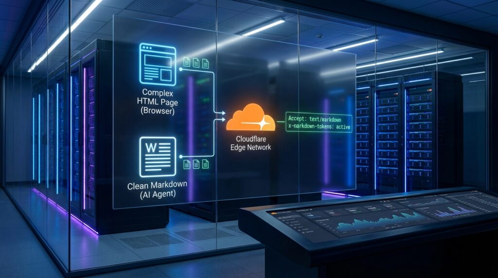 découvrez comment cloudflare convertit automatiquement le html en markdown pour améliorer l'interaction avec les agents d'intelligence artificielle, simplifiant ainsi la gestion du contenu et optimisant les performances.