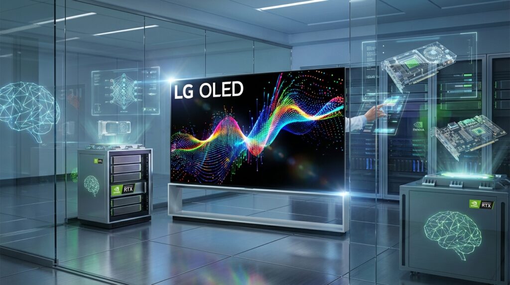 découvrez comment lg transforme ses dalles oled avec un jumeau numérique intelligent, boosté par l'intelligence artificielle de nvidia, pour une innovation technologique sans précédent.