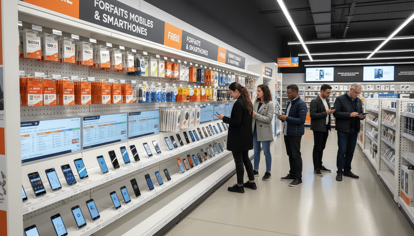 découvrez les avis sur auchan télécom et explorez leurs forfaits mobiles adaptés à tous vos besoins. comparez les offres pour choisir le meilleur abonnement mobile.