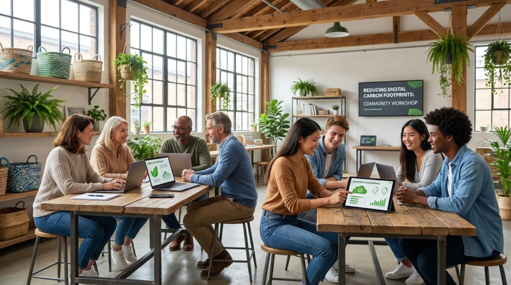 participez à colomiers à deux ateliers pratiques pour apprendre à réduire votre empreinte numérique et adopter des habitudes numériques plus responsables.