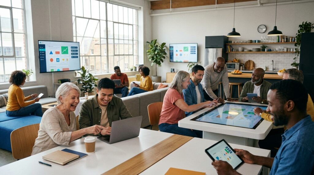 rejoignez notre nouveau club dédié aux adultes pour apprendre et maîtriser le numérique facilement, à votre rythme et dans une ambiance conviviale.