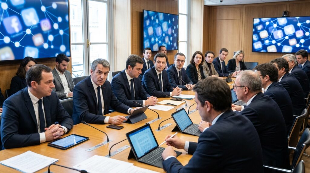 les députés examinent des solutions pour protéger les droits voisins de la presse face aux plateformes numériques afin de garantir une rémunération équitable des contenus.