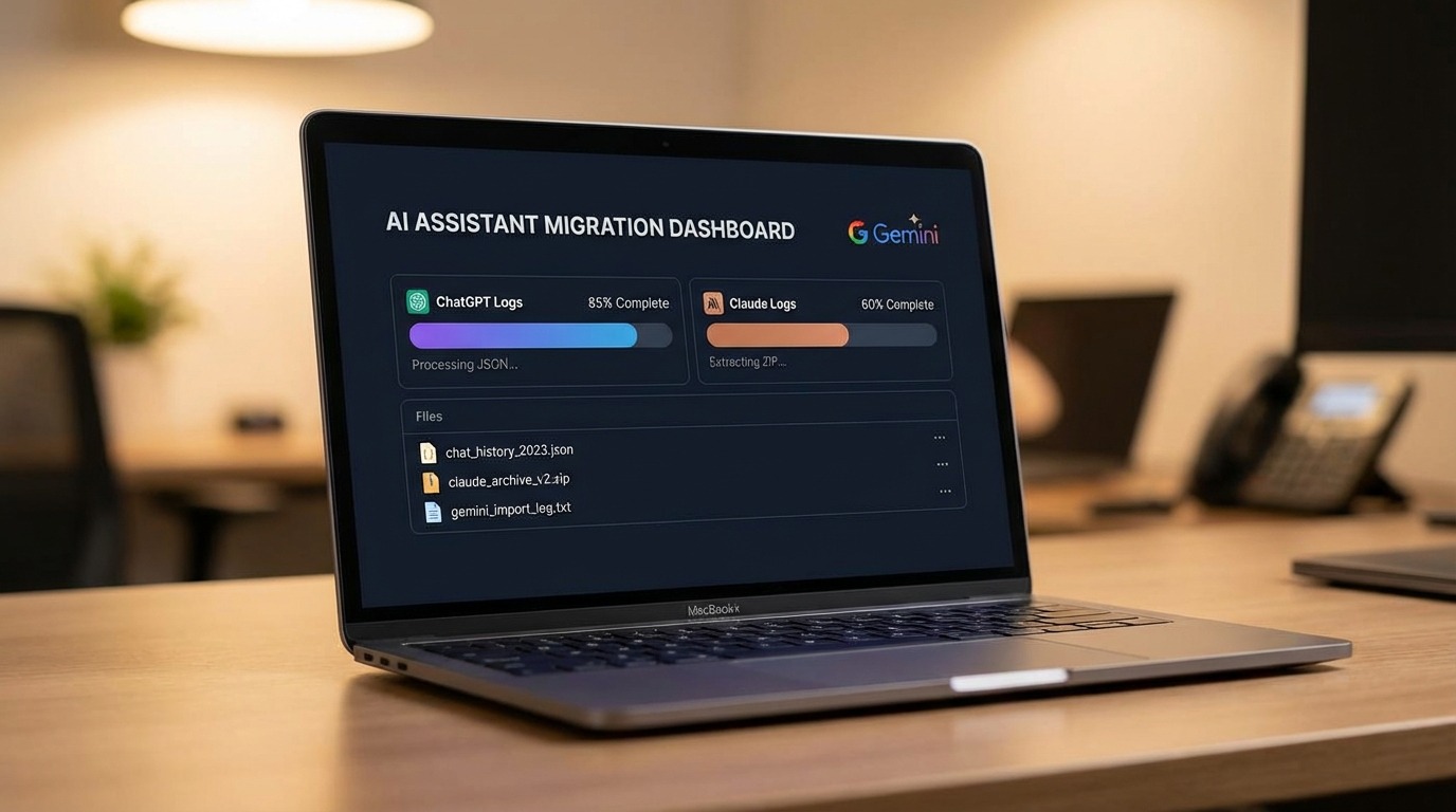 découvrez comment gemini ambitionne de récupérer vos échanges provenant de chatgpt et claude pour une meilleure gestion et analyse de vos conversations.