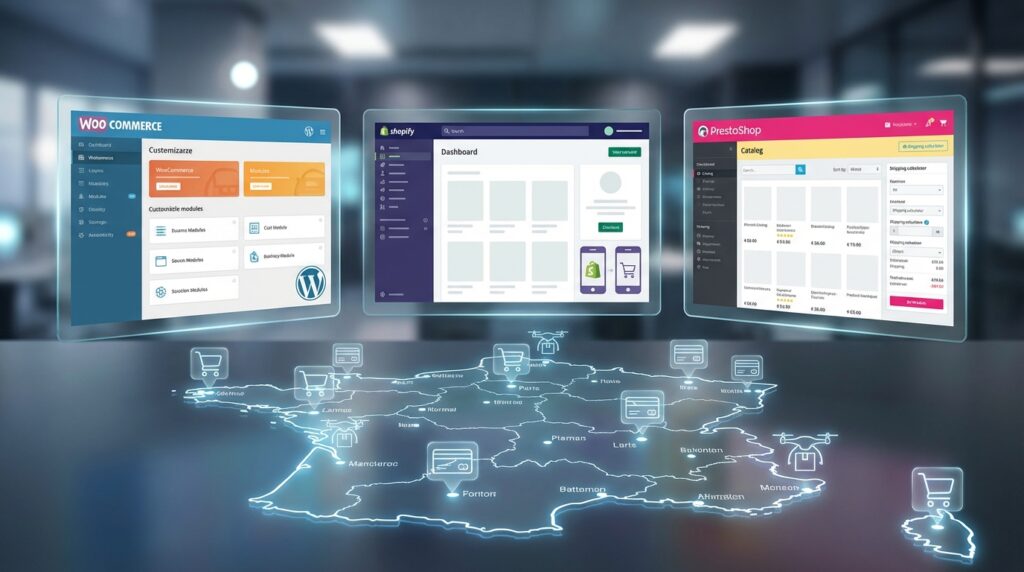 découvrez quel cms domine le marché du e-commerce en france : woocommerce, shopify ou prestashop. analysez les avantages, fonctionnalités et performances de chaque plateforme pour faire le meilleur choix.