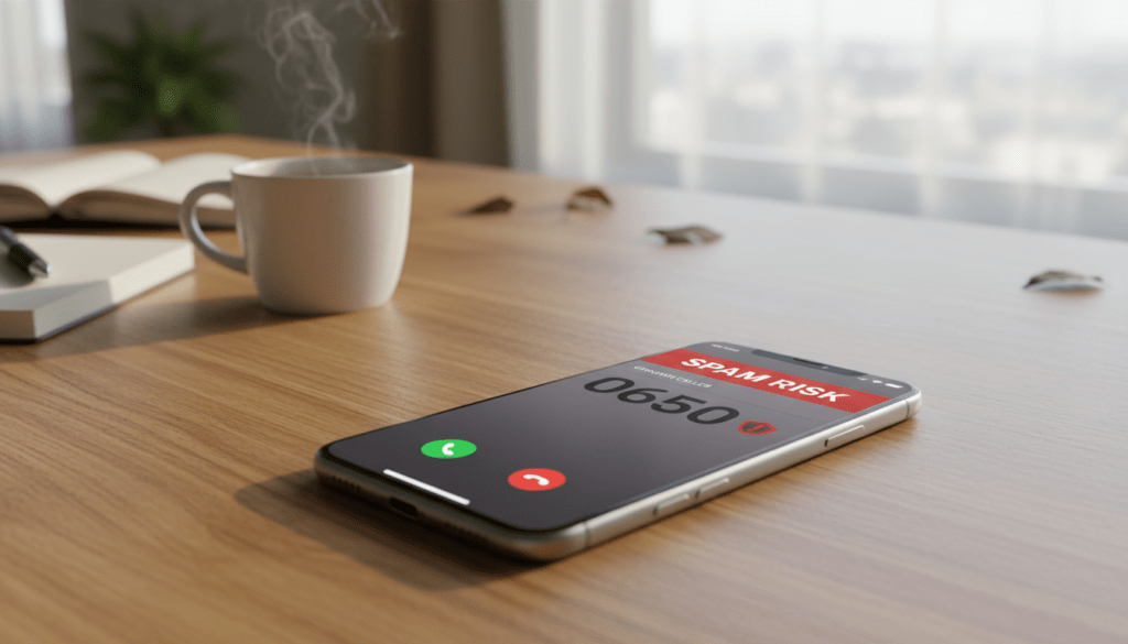 signalez facilement les appels téléphoniques indésirables avec le service 0650 et protégez-vous contre le spam téléphonique.