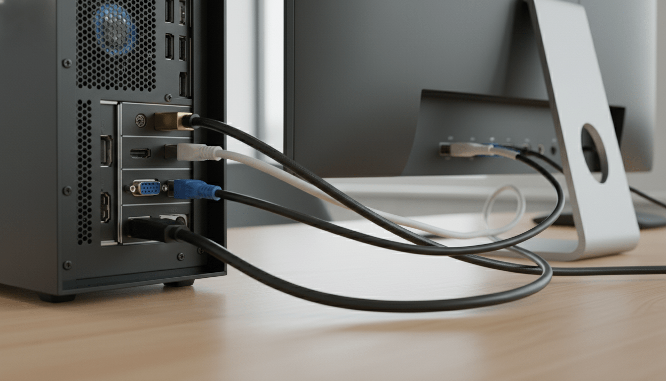 découvrez comment connecter facilement votre pc à un écran en choisissant les bons ports : hdmi, displayport, vga ou dvi, pour une qualité d'affichage optimale.