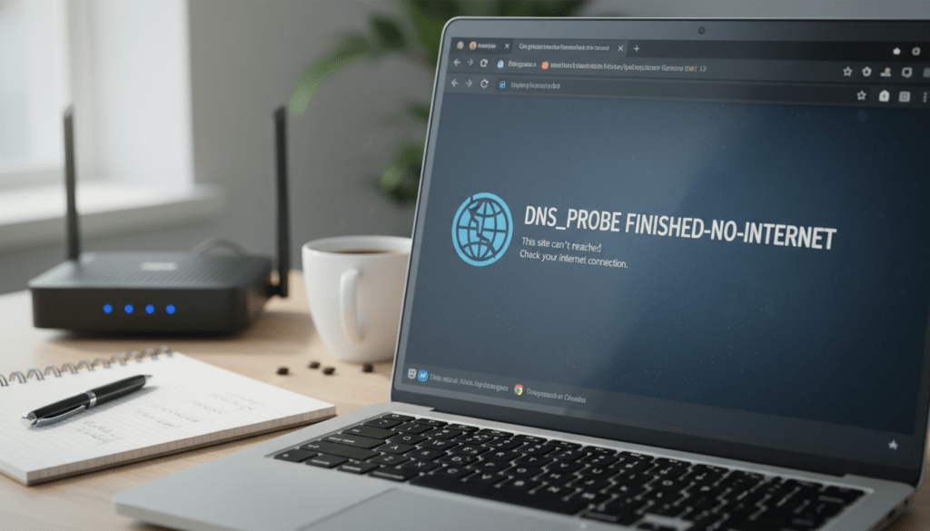 découvrez comment résoudre l'erreur dns_probe_finished_nxdomain avec nos solutions simples et efficaces pour retrouver un accès rapide à vos sites web.