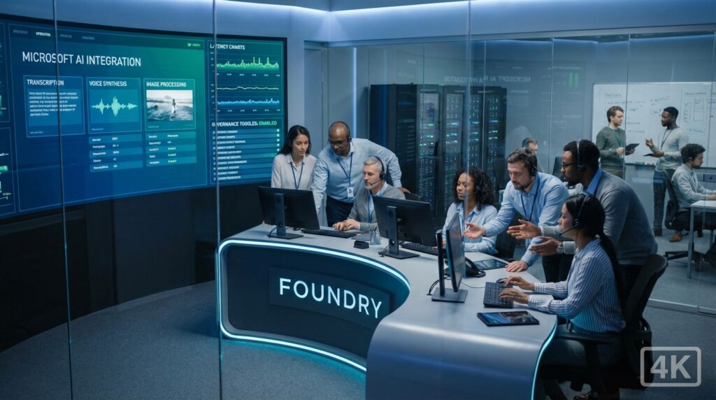 découvrez comment microsoft intègre ses modèles propriétaires de transcription, voix et image dans foundry pour stimuler l'innovation et améliorer les performances des solutions numériques.