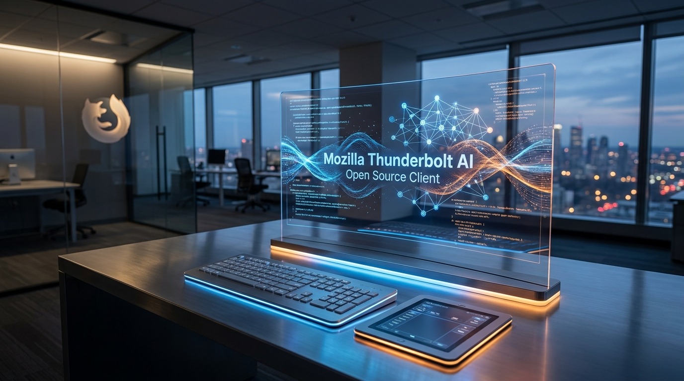 découvrez thunderbolt, le nouveau client ia open source de mozilla, conçu pour concurrencer copilot, chatgpt et claude avec des fonctionnalités avancées et une grande flexibilité.