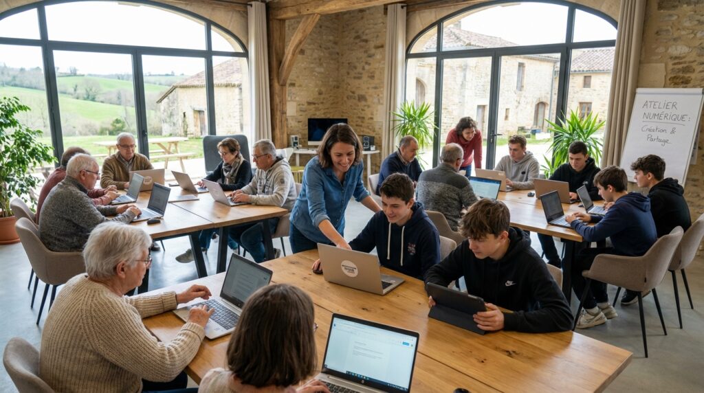 découvrez comment des ateliers innovants et des ordinateurs reconditionnés contribuent à réduire la fracture numérique dans le gers, en offrant un accès numérique pour tous.