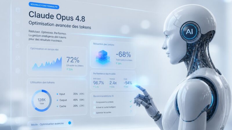 découvrez claude opus 4.8 d'anthropic, une mise à jour innovante qui révolutionne la gestion des tokens pour une performance optimisée et une expérience utilisateur améliorée.