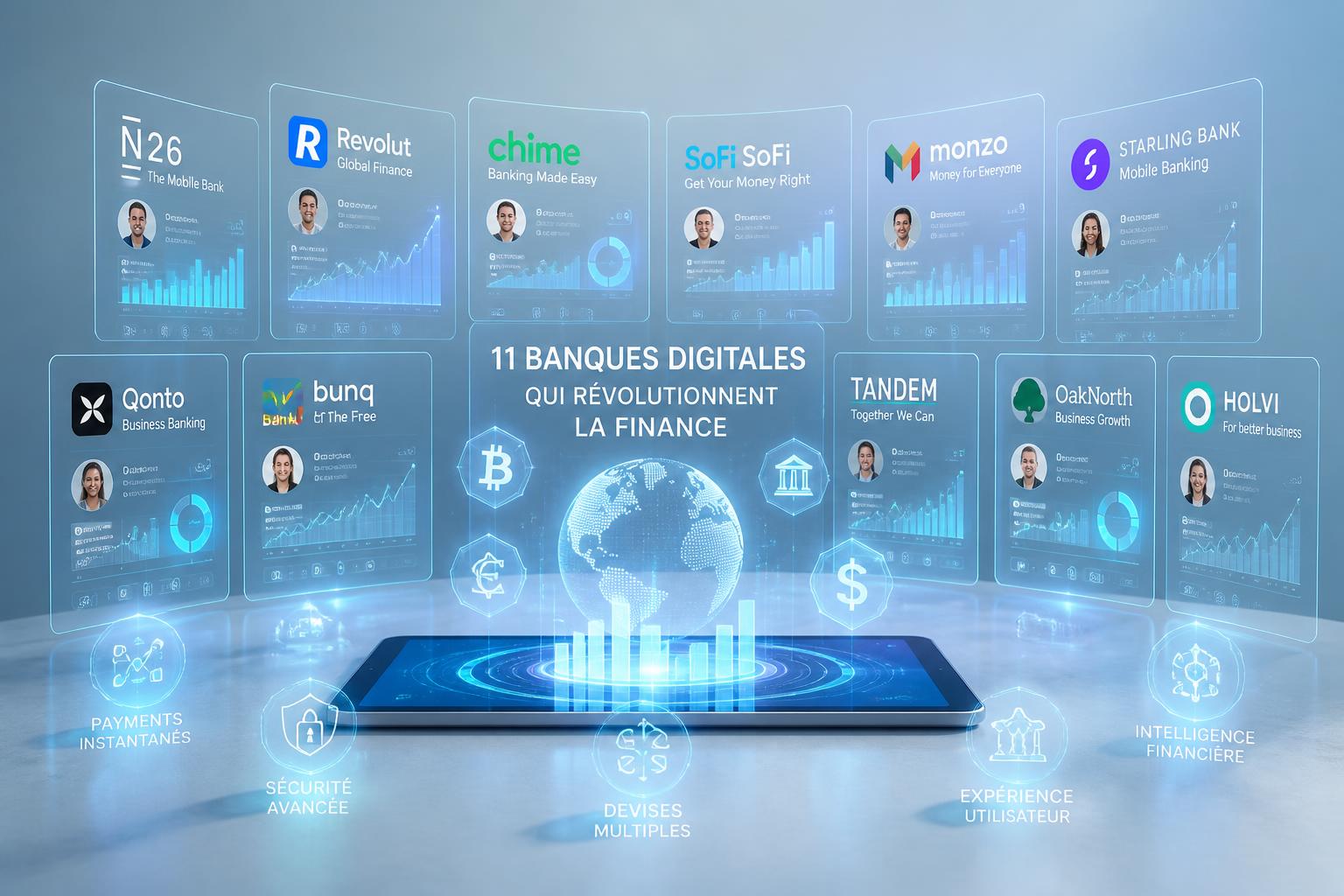 découvrez notre comparatif complet de onze banques digitales qui révolutionnent la finance, pour choisir la solution innovante et adaptée à vos besoins bancaires.