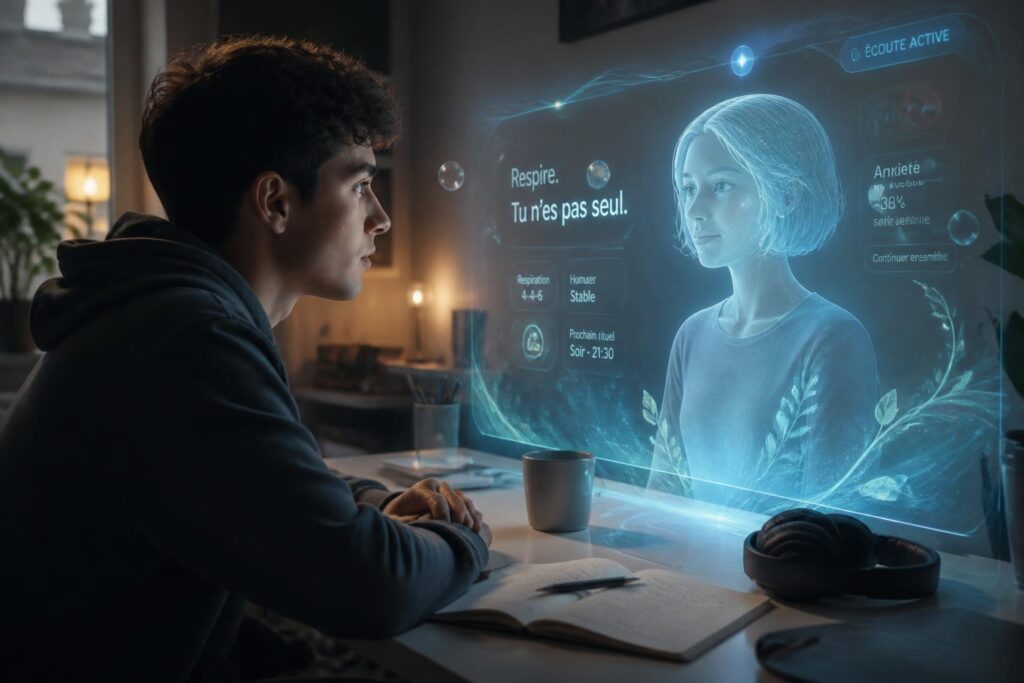 découvrez comment l'intelligence artificielle devient un outil clé pour accompagner les jeunes face à l'anxiété, selon notre étude approfondie.