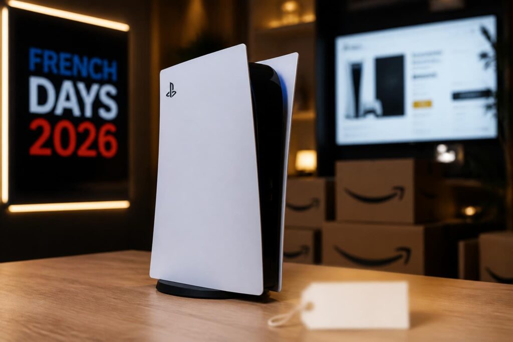 découvrez comment amazon maintient le suspense sur le prix de la ps5 digitale lors des french days 2026, et préparez-vous à des offres surprises.