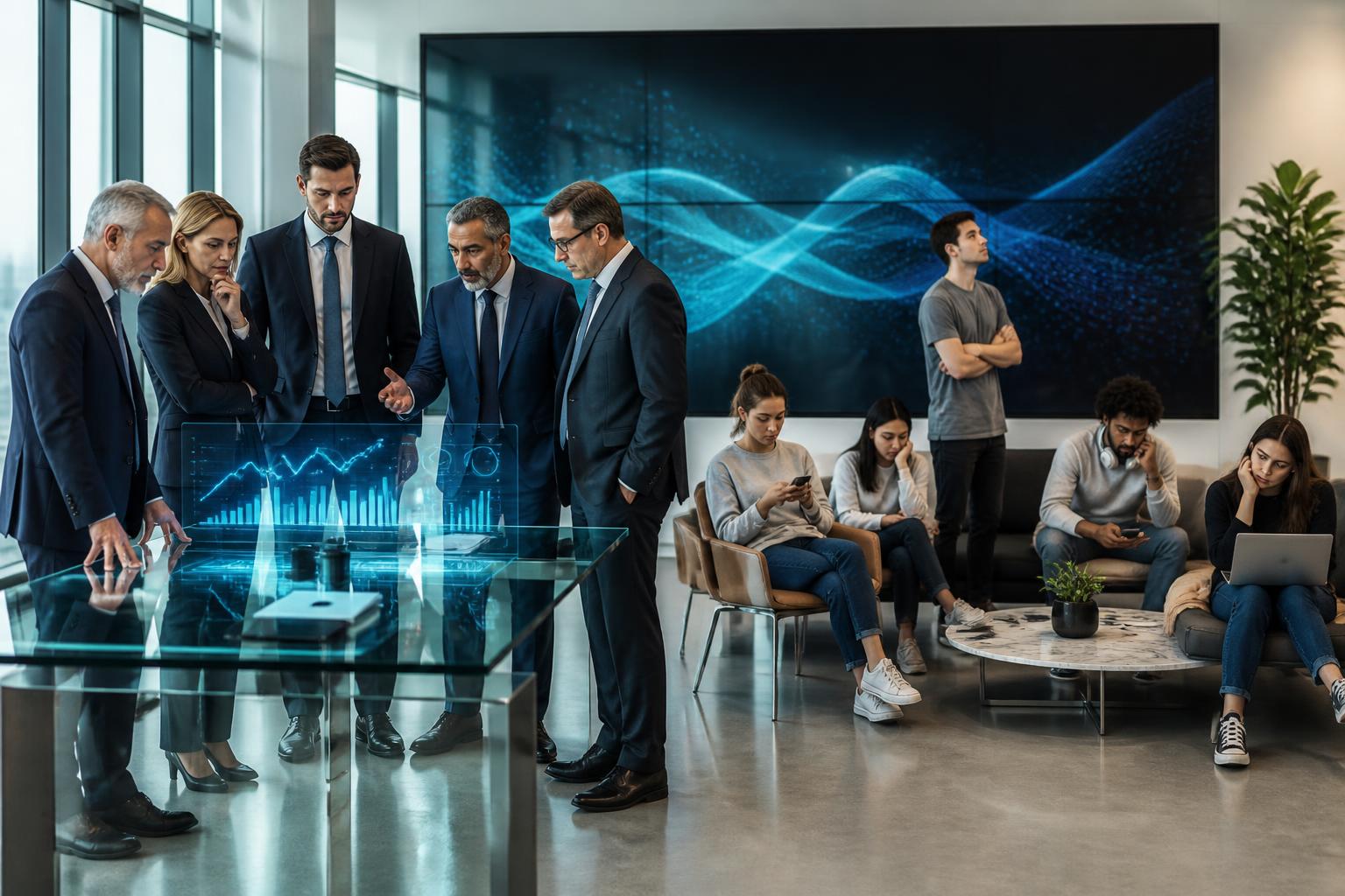 microsoft met en garde contre le fossé grandissant entre les entreprises et leurs salariés face aux enjeux de l'intelligence artificielle.