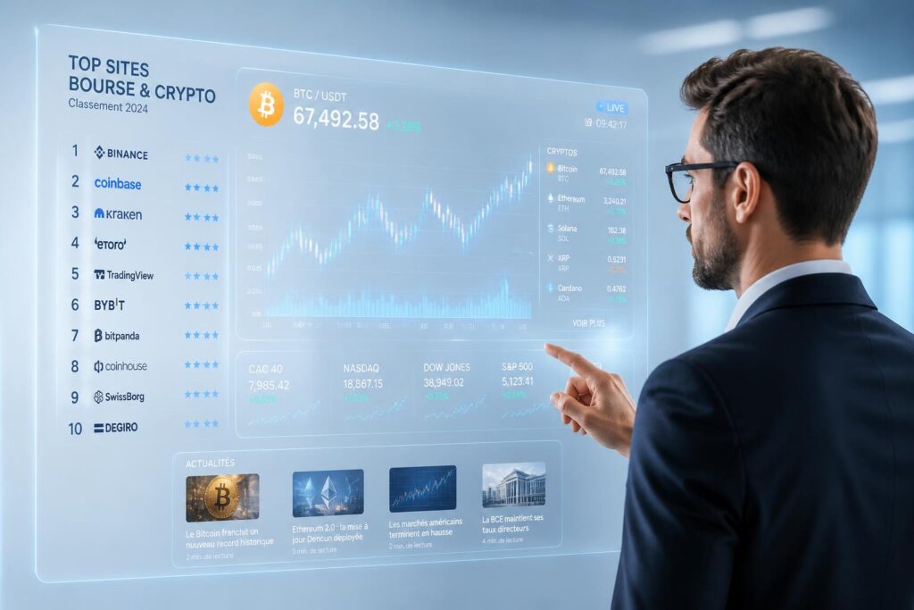 découvrez le top des sites pour investir en bourse et en crypto-monnaies, avec des conseils, analyses et astuces pour maximiser vos gains.