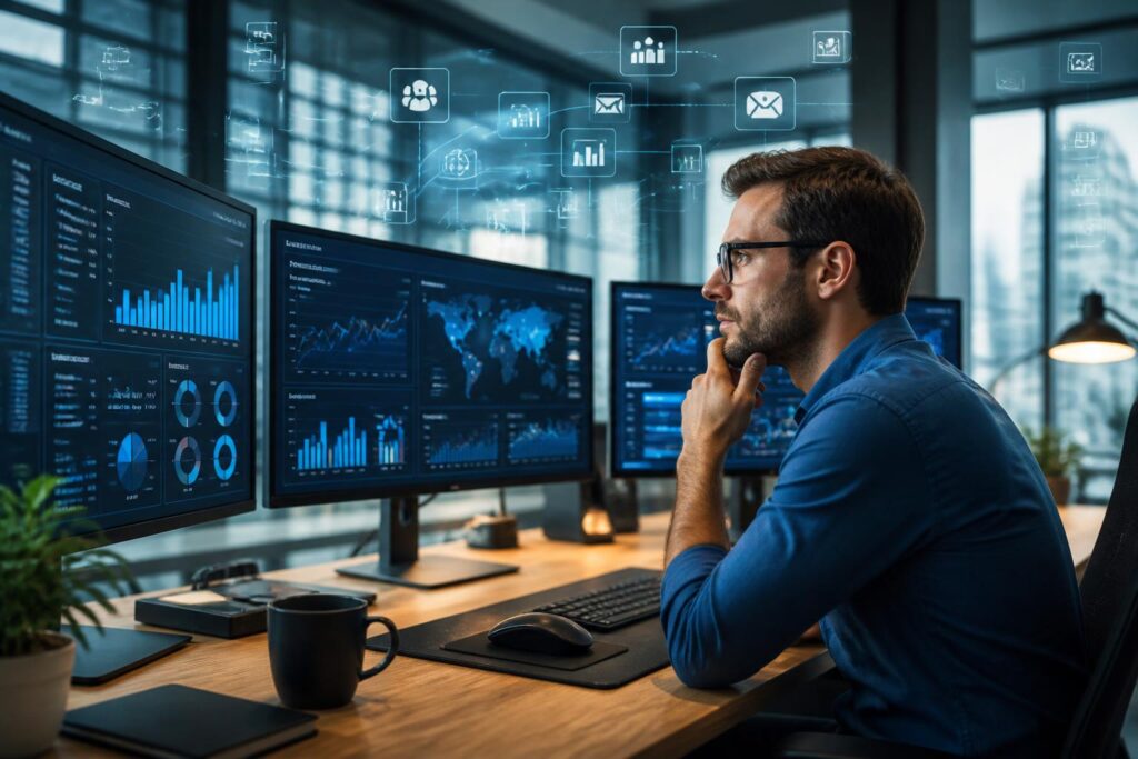 découvrez comment le marketing b2b utilise la data pour optimiser la prise de décision, en surmontant les défis liés à l'analyse plutôt qu'à la collecte des données.