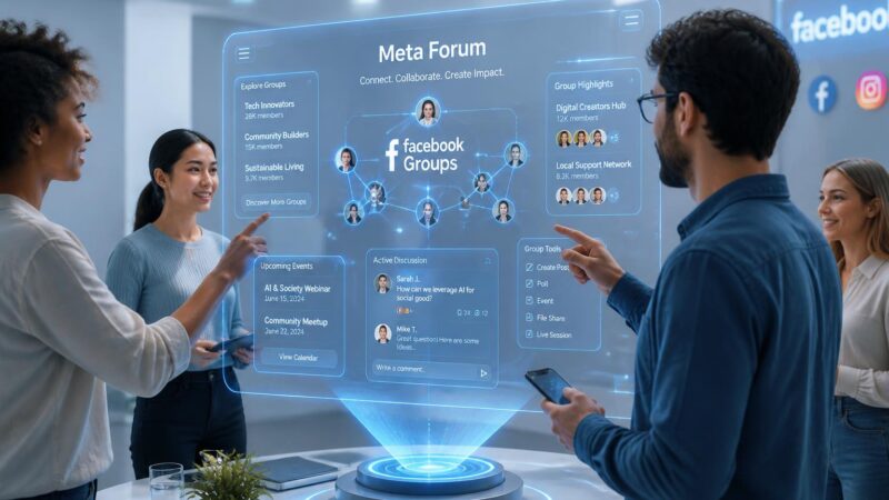découvrez forum, la nouvelle application de meta conçue pour améliorer l'expérience des groupes facebook en facilitant les échanges et la gestion des communautés.