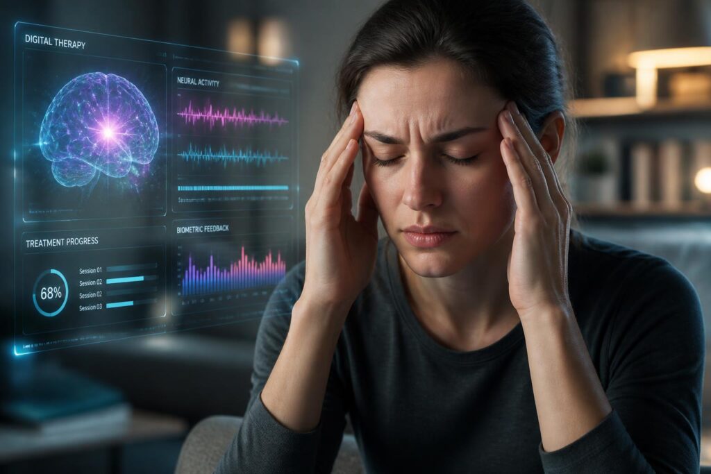 migraine : explorez comment les thérapies digitales innovantes révolutionnent la gestion des crises pour un soulagement efficace et personnalisé.