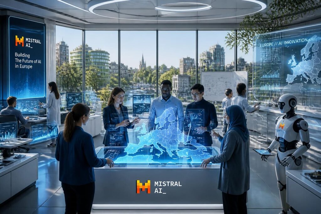 Découvrez comment Mistral AI façonne l'avenir de l'intelligence artificielle en Europe grâce à des innovations technologiques de pointe et une vision avant-gardiste.
