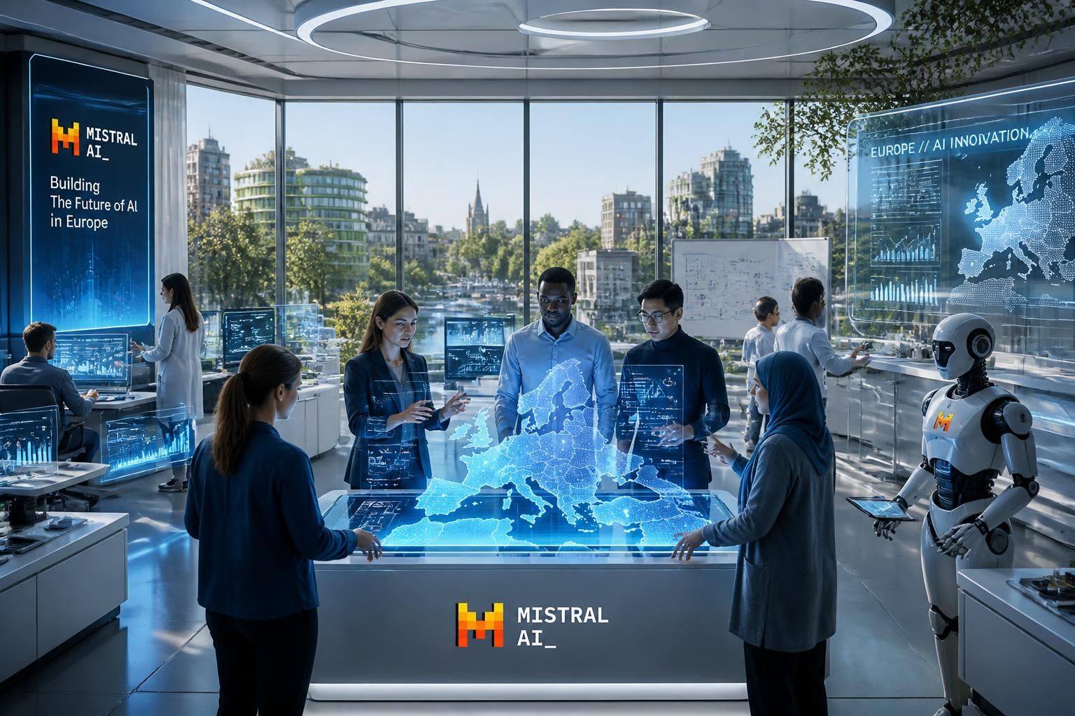 Découvrez comment Mistral AI façonne l'avenir de l'intelligence artificielle en Europe grâce à des innovations technologiques de pointe et une vision avant-gardiste.
