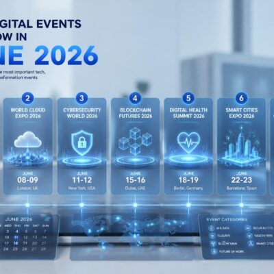 découvrez le top 7 des événements digitaux incontournables à suivre en juin 2026 pour rester à la pointe des tendances technologiques et du marketing numérique.