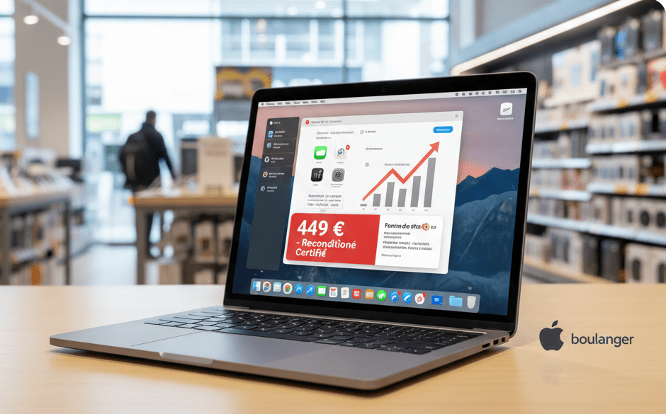 découvrez comment le macbook pro, grâce à son prix attractif, révolutionne les ventes selon boulanger et apple. une innovation à ne pas manquer !