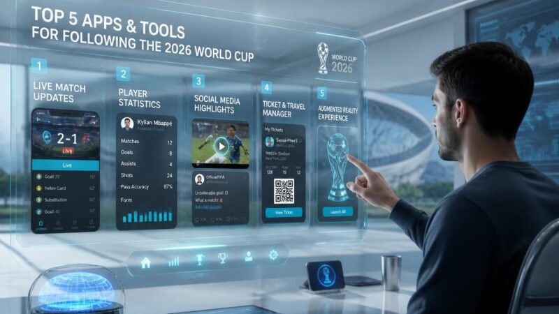 découvrez le top 5 des applications et outils web incontournables pour suivre la coupe du monde 2026 en temps réel et ne rien manquer de la compétition.