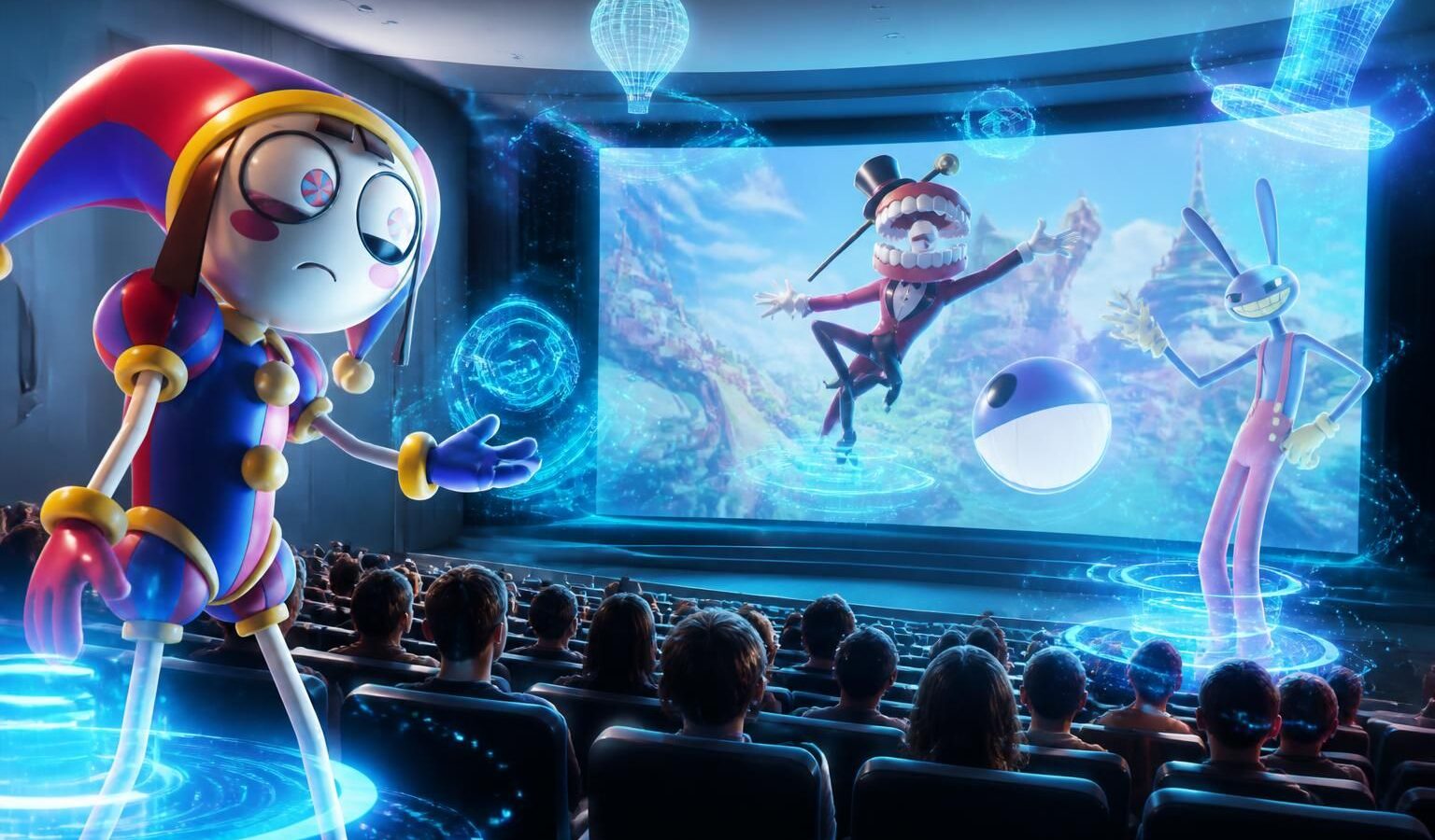 découvrez digital circus, la série youtube à succès qui fait son grand saut sur grand écran, uniquement sur rtbf ixpé. plongez dans une aventure digitale captivante et pleine de surprises.